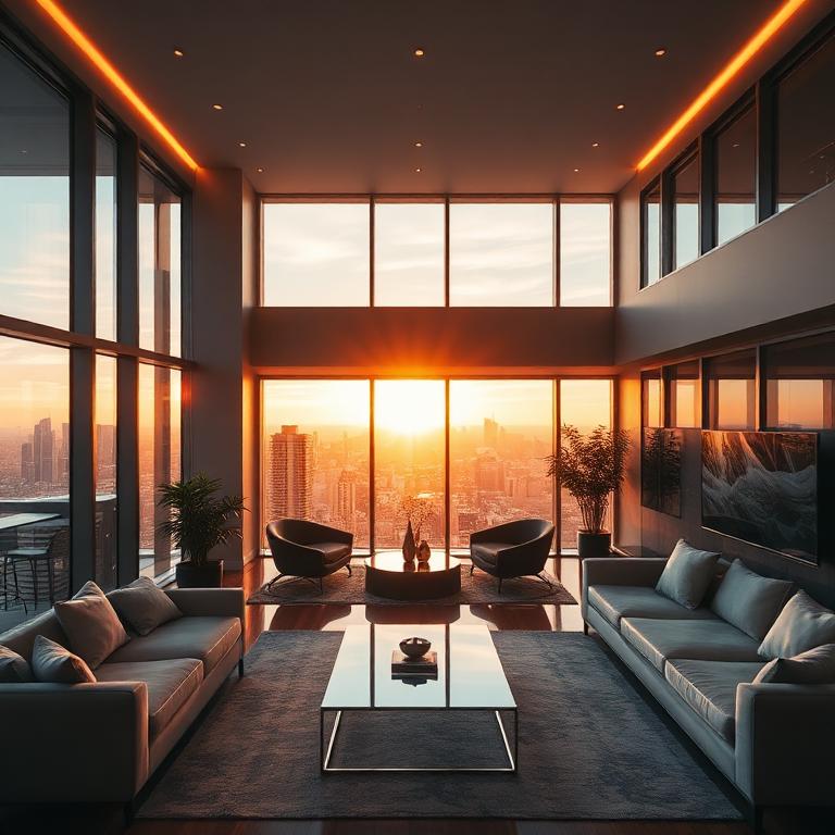 Real estate penthouse tiktok